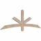 Ekena Millwork Alberta Smooth Timber Gable Bracket, Douglas Fir, 72"W x 24"H x 1 1/2"D x 3 1/2"F, 8/12 Pitch GBW072X24X0204ALB00SDF - alternate 3